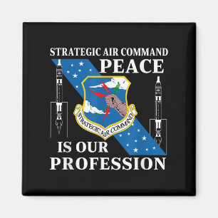 Strategic Air Command Usaf Cold War Peace Is Our P Magnet