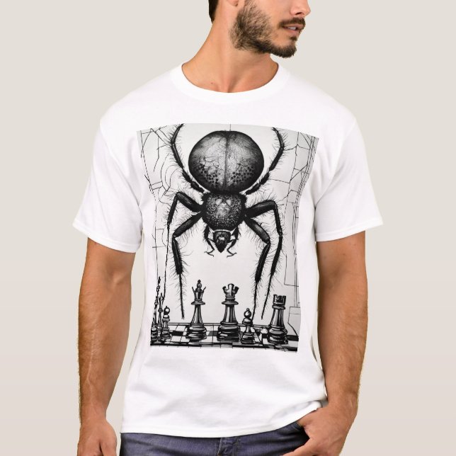 Strategic chessboard t shirt  (Front)