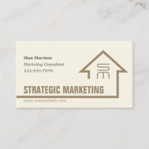 Strategic Marketing Business Card
