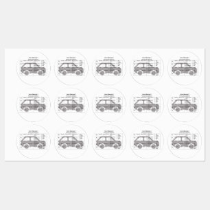 Strategy - Circle Waterproof Label (3.8 cm)