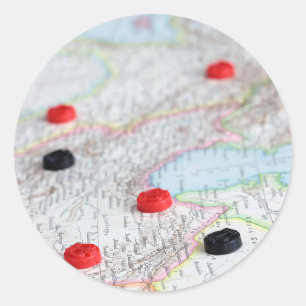 Strategy Classic Round Sticker