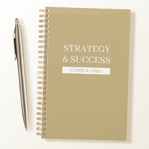 Strategy & Success Golden Edition   Executive 2026 Planner