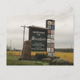 Stratford Ontario Canada Postcard