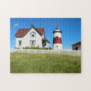 Stratford Point Lighthouse, Connecticut Jigsaw Puzzle