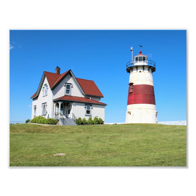 Stratford Point Lighthouse, Connecticut Photo Print (Front)