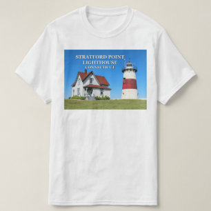 Stratford Point Lighthouse, Connecticut T-Shirt