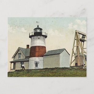 Stratford Point Lighthouse Postcard