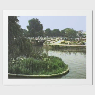 Stratford-upon-Avon England 1986 snap-27405 jGibne Wrapping Paper