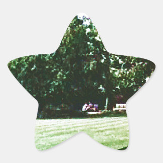 Stratford-upon-Avon England Garden snap-28838 jGib Star Sticker