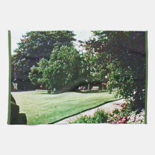 Stratford-upon-Avon England Garden snap-28838 jGib Tea Towel