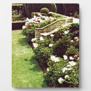 Stratford-upon-Avon England Garden snap-29087 jGib Plaque
