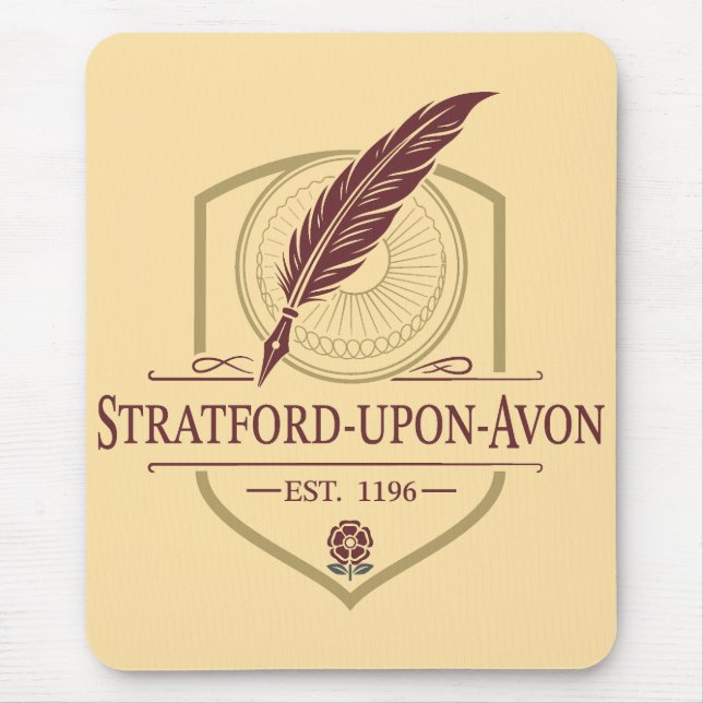 Stratford-upon-Avon England Mouse Mat (Front)