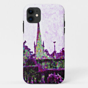 Stratford-upon-Avon England Purple Garden jGibney iPhone 11 Case