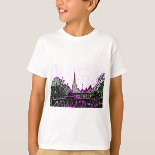 Stratford-upon-Avon England Purple Garden jGibney T-Shirt