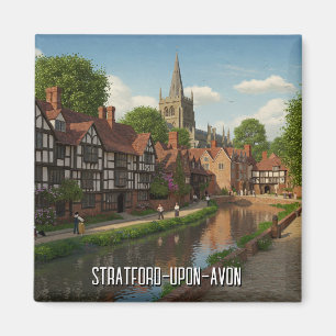 Stratford-Upon-Avon England Travel Magnet