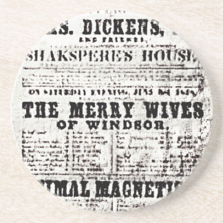 Stratford-upon-Avon Shakespeare's Artifacts3 jGib Coaster