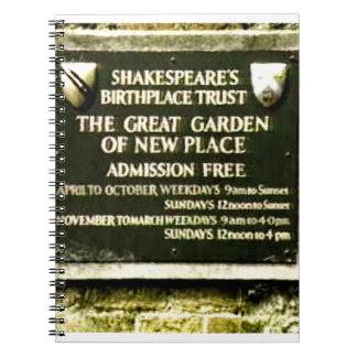 Stratford-upon-Avon  Shakespeare's Birth jGibney Notebook