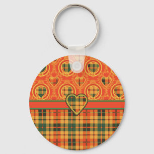 Strathearn Scottish Tartan Key Ring