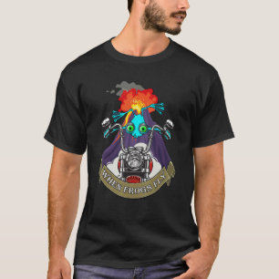 Stratos Frog Poison Dart Hotrod Space Boogie Blues T-Shirt