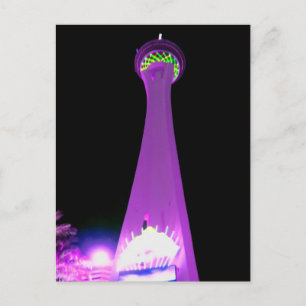 Stratosphere in Purple Postcard