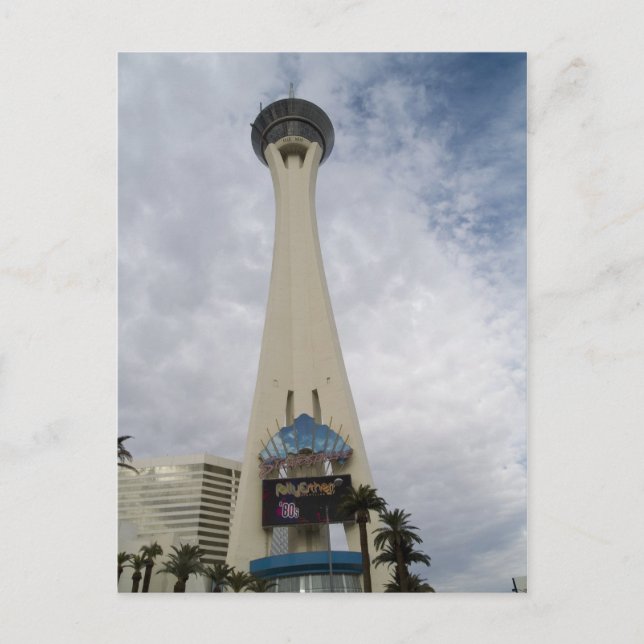 Stratosphere Las Vegas & Clouds Postcards (Front)