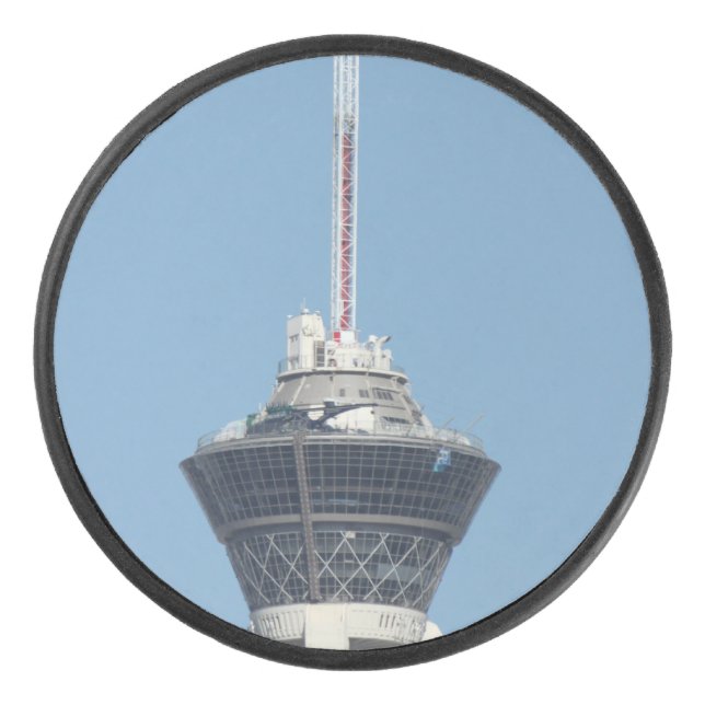 Stratosphere Tower Hockey Puck (Front)
