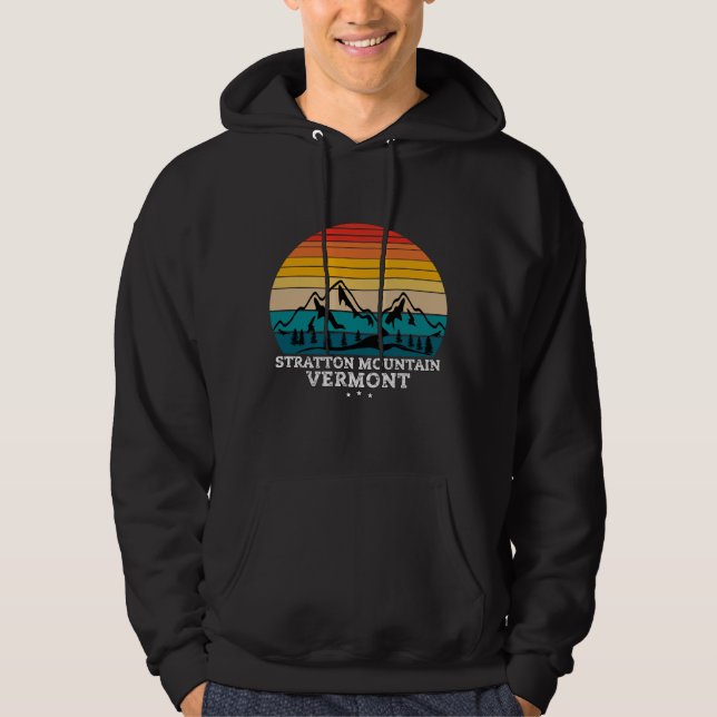 STRATTON MOUNTAIN VERMONT HOODIE (Front)