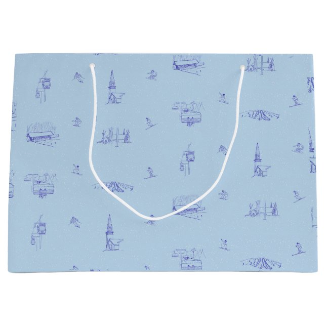 Stratton toile gift bag (Front)