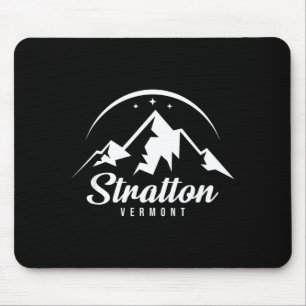 Stratton vermont ski resort skiing snowboarding  mouse mat