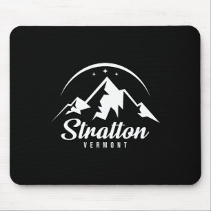 Stratton Vermont Ski Resort Skiing Snowboarding  Mouse Mat