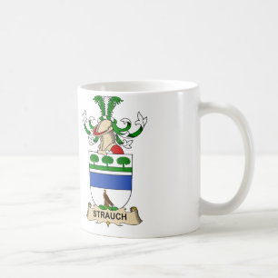 Strauch Family Crest Coffee Mug