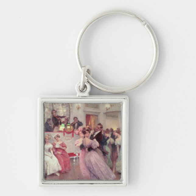 Strauss and Lanner - The Ball, 1906 Key Ring (Front)