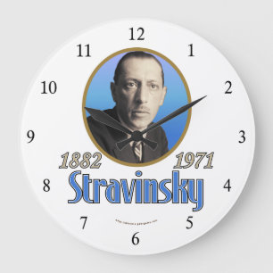 Stravinsky Large Clock