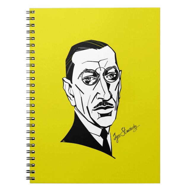 Stravinsky Notebook (Front)