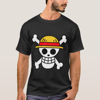 Straw hat jolly roger  Magnet T-Shirt