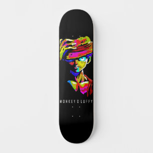 Straw Hat Legend – Luffy Design Skateboard