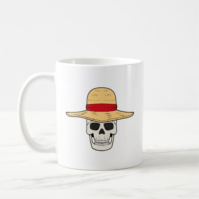 Straw Hat Skull Mug (Left)