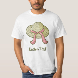 Straw Hat Yellow T-Shirt