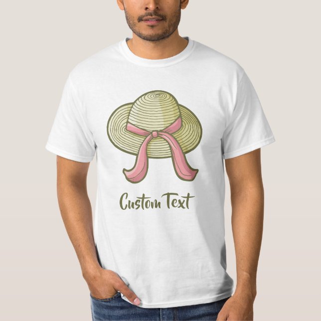 Straw Hat Yellow T-Shirt (Front)
