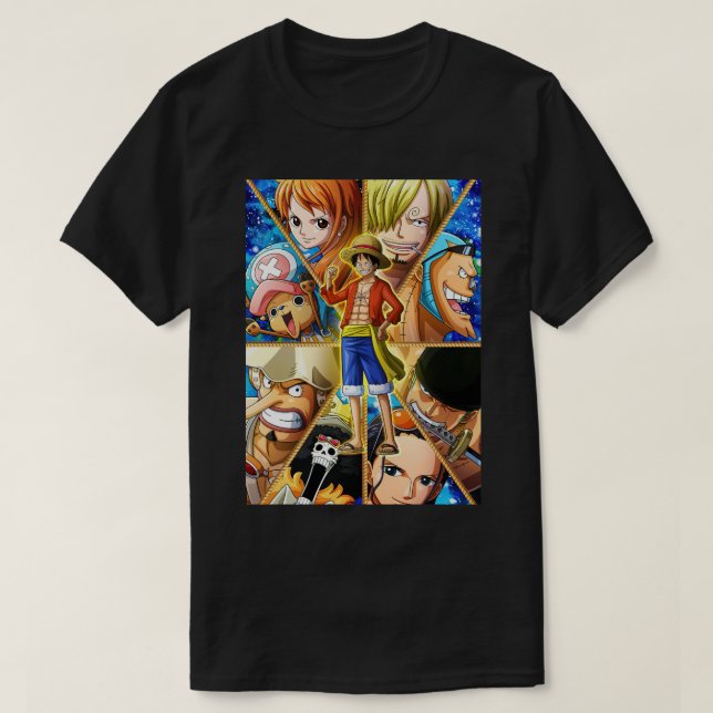 Straw Hats One Piece 3 T-Shirt (Design Front)