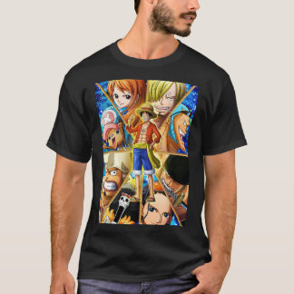 Straw Hats One Piece 3 T-Shirt