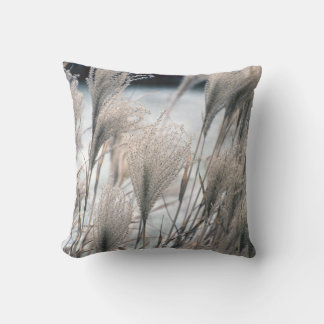 straw in winter cushion