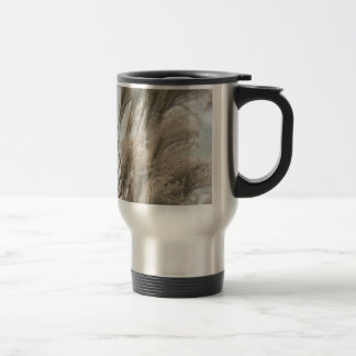 Straw in winter travel mug