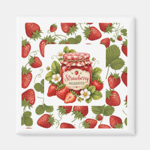 Strawbeeries Magnet