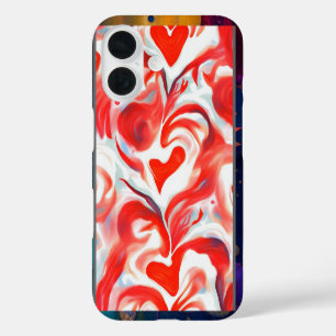 Strawberries and Cream iPhone 16 Case