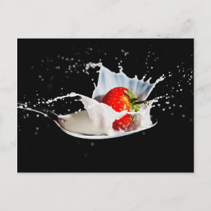 Strawberries and Cream Postcard