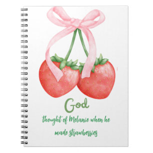 Strawberries and Genesis 1 Journal