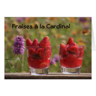 Strawberries Cardinal