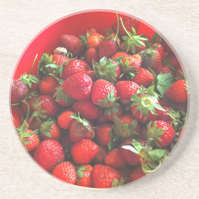 Strawberries Coaster (Front)