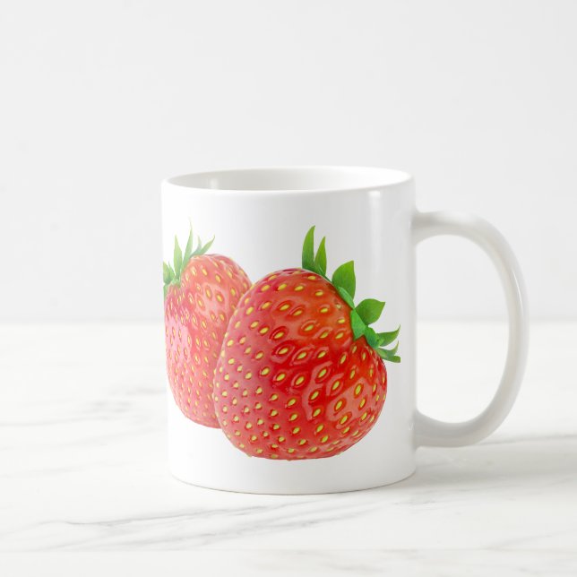Strawberries Coffee Mug (Right)
